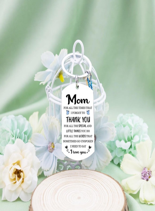 igvean Mom Stocking Stuffers Mother Keychain Mothers Day Gifts from Daughter Son Moms Birthday Gift Ideas Unique Valentines Day Presents for Mother Stepmom - Image 3